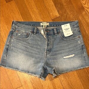 Madewell Light Blue Jean Shorts